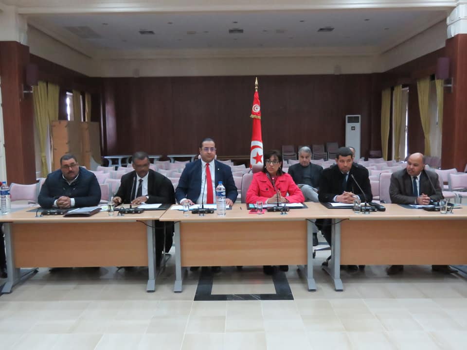 متابعة مشاغل التنمية بمعتمدية الجديدة.